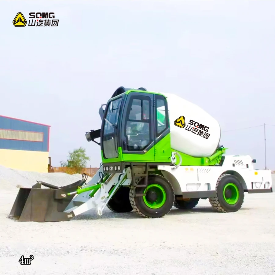 Chinese Factory 2.6m3 3.5m3 4m3 New Mobile Self Loading Concrete Mixer Truck