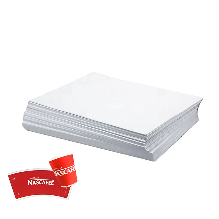 Paper manufacturer custom size food grade C1S C2S GCU GC1 FBB SBS paper in sheet