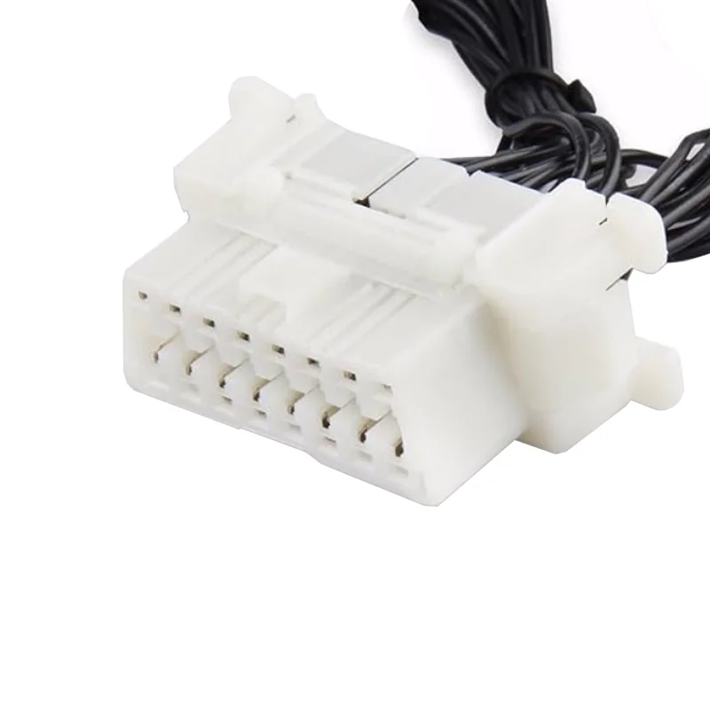OBD2 16pin Car Diagnosis Receptacle Auto Truck Diagnostic Interface for Toyota Female Obdii Connector main line cable