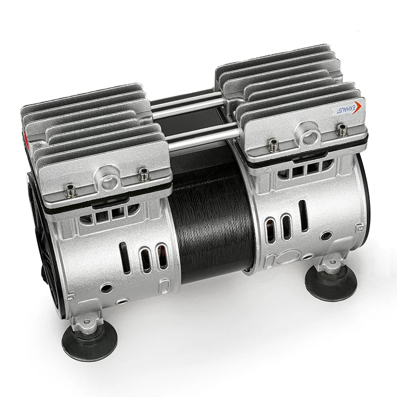 HC550A2-1 Copper Wire Portable Oil Free Vacuum Pump Positive Displacement Piston Type Ac Dental Vacuum Pumps