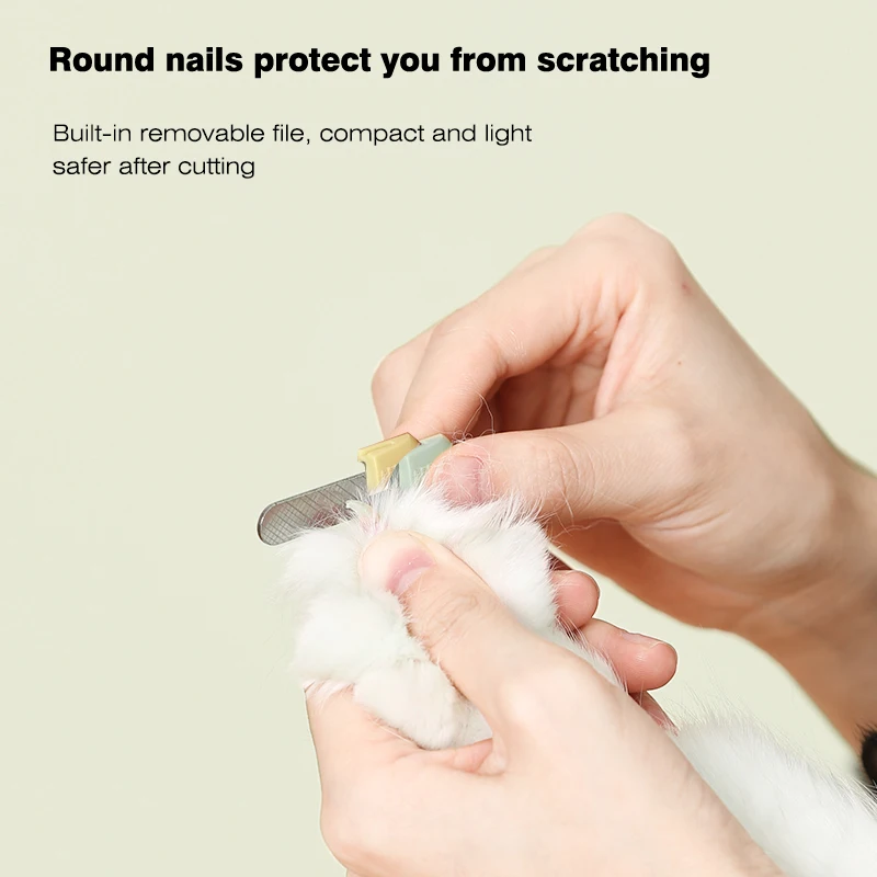 4 In 1 Purple Light Pet Nails Scissors Trimmer Electric Cutter Grooming Products Cat Dog Grinder Led Pet Nail Clippers For Dogs