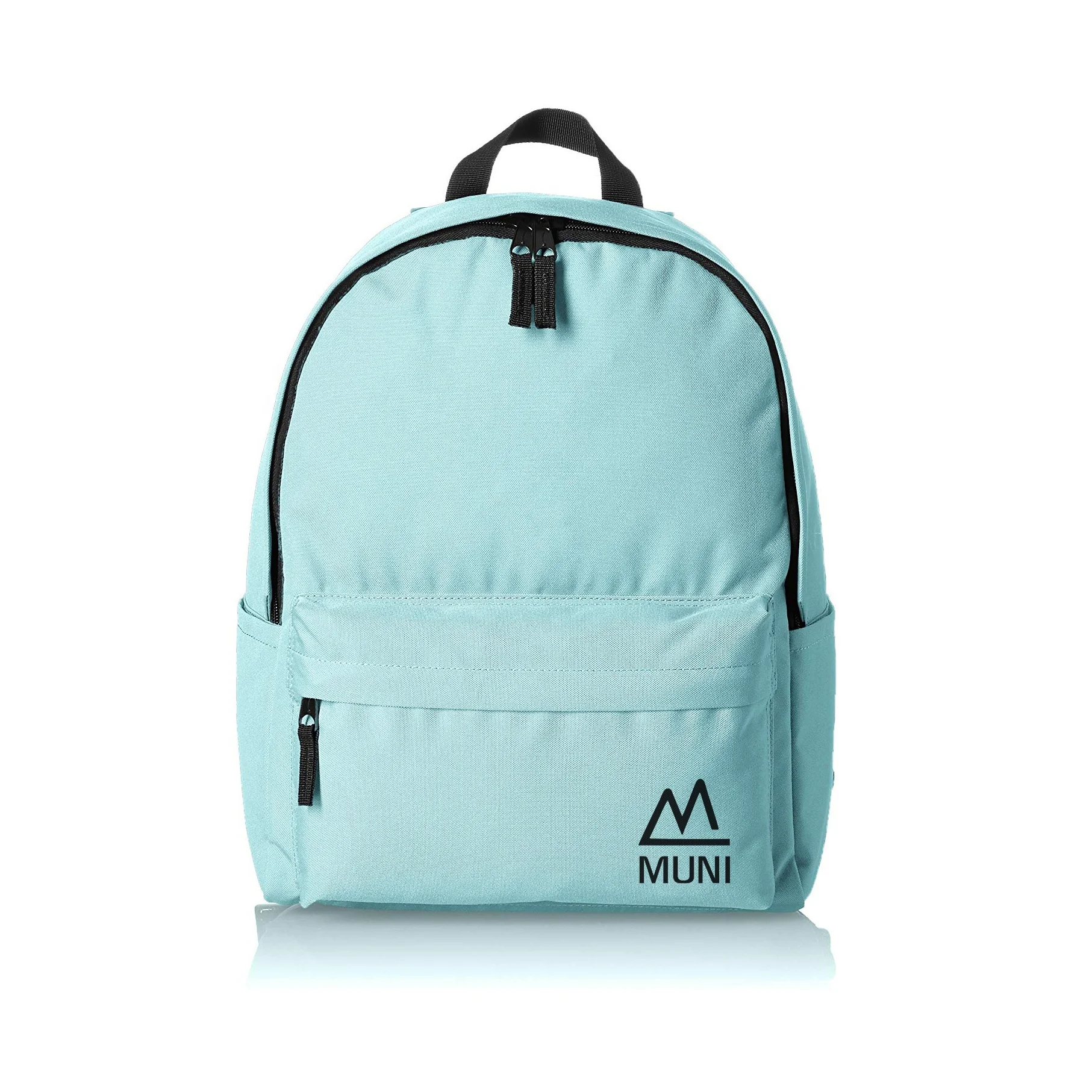 15-Inch College Laptop Backpack Waterproof Classic Style with USB Charger Softback Made with Durable RPET and Polyester Lining