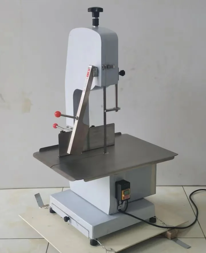 Commercial chicken bone cutting machine frozen meat goat band saw machine