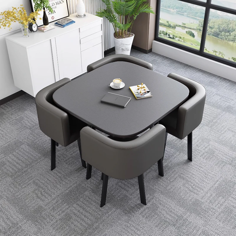 SUKE Modern Wholesale Durable Dining Table A Set Of 4 Seat Kitchen Table Table And Chair Home Furniture