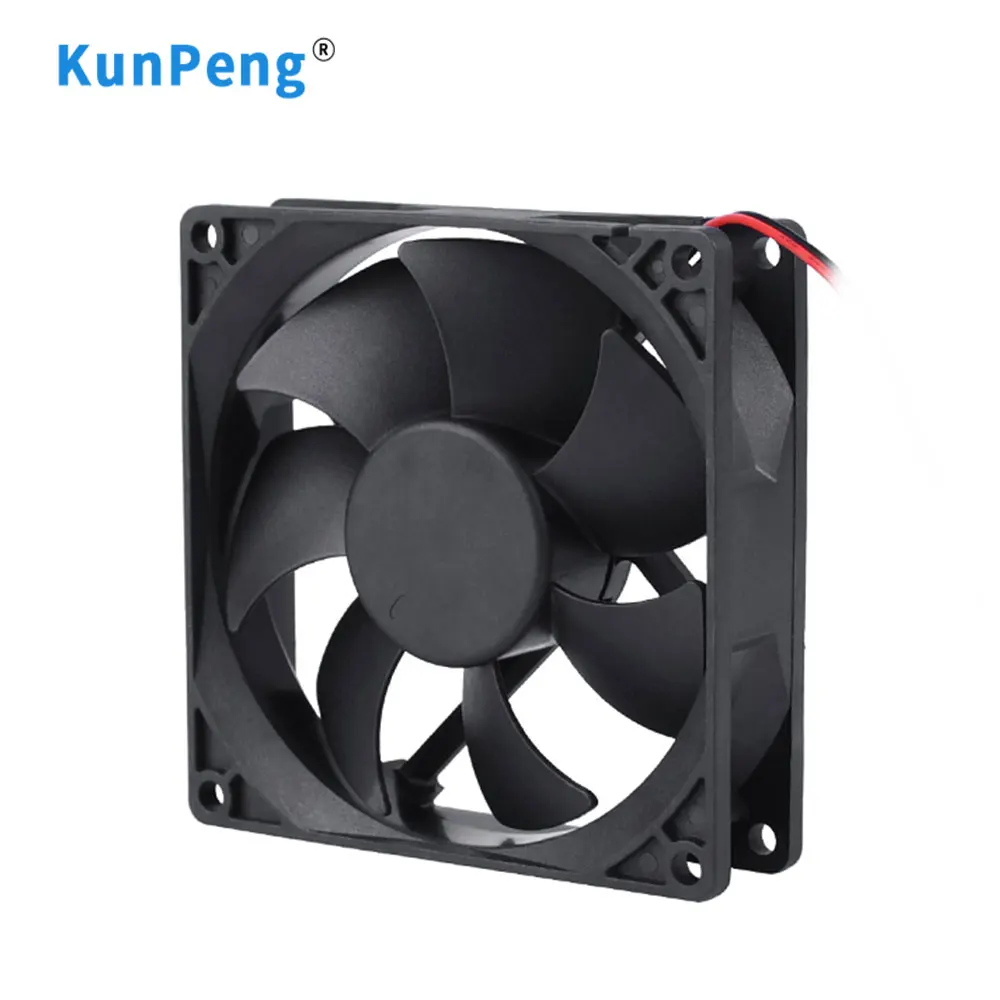 7 Blade 0.5A 50dba 9225 9CM 12V 24V 48V 92x92x25mm 92mm Axial Flow DC Brushless Cooling Fan