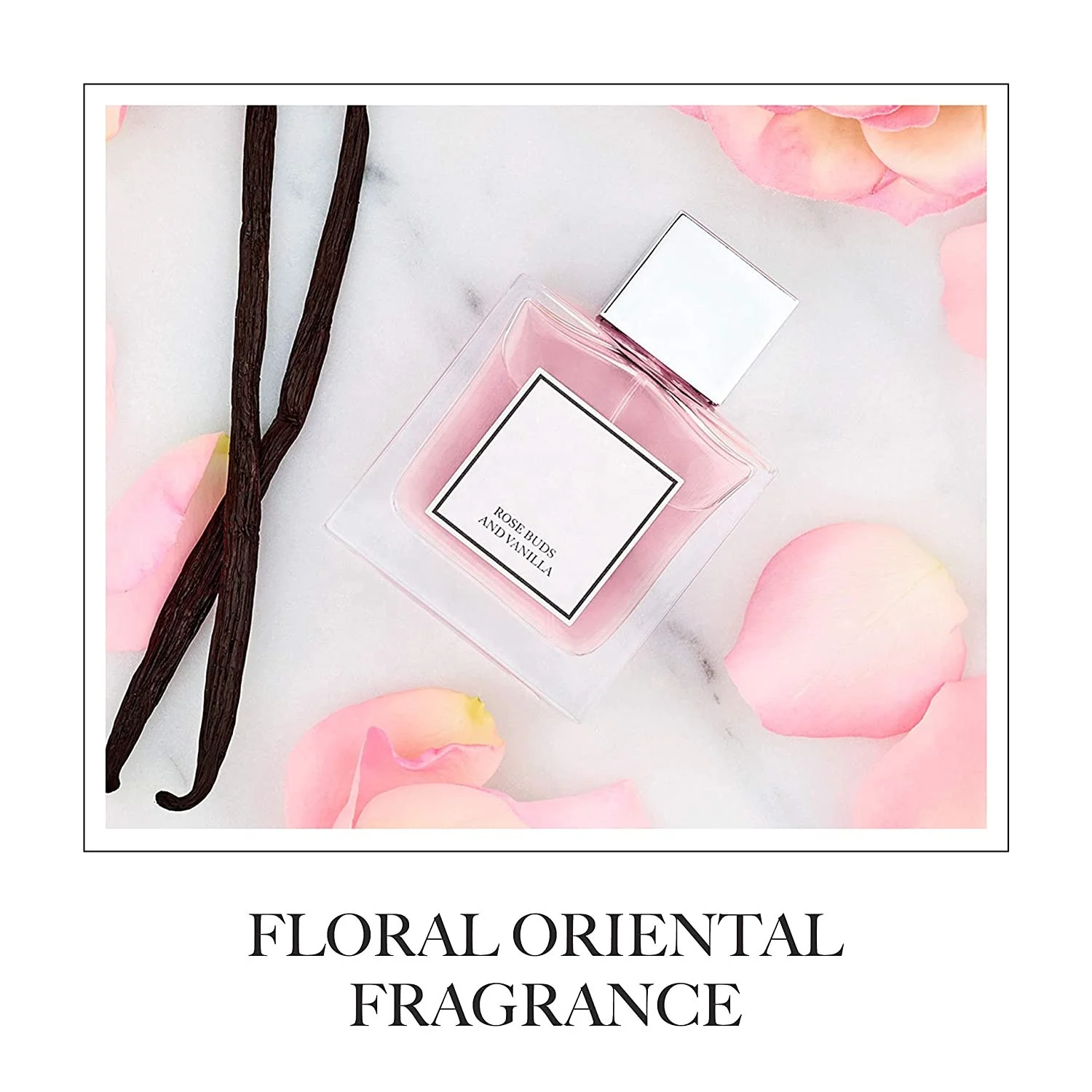 Private Label Natural Rose And Vanilla Perfume Fragrance