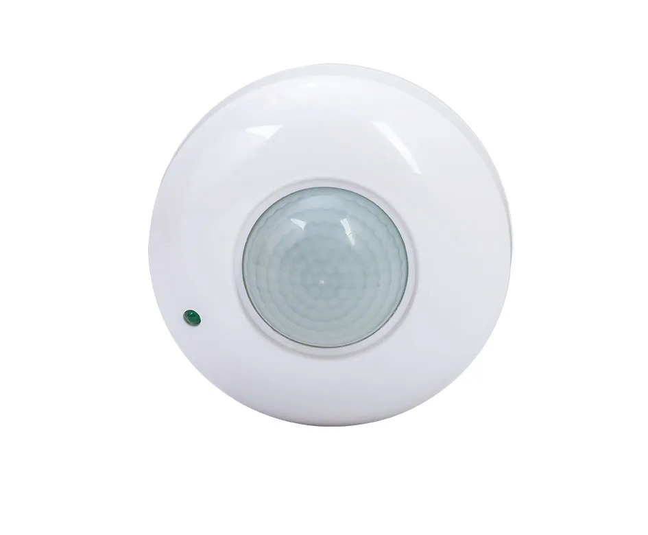 Ceiling human body and adjustable infrared motion sensor