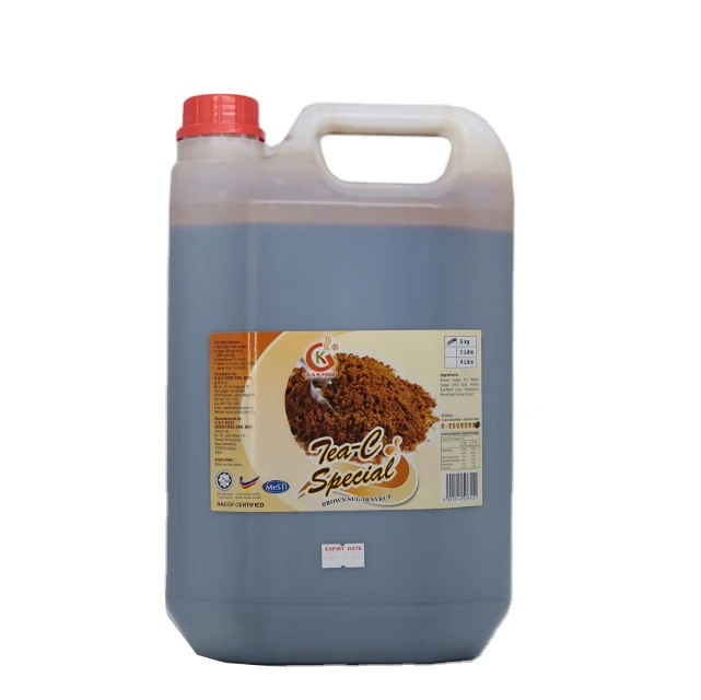 Malaysia Home Made Concentrate Brown Sugar Syrup / Brown Sugar Milk Tea/ Brown Sugar Cordial - 5kg