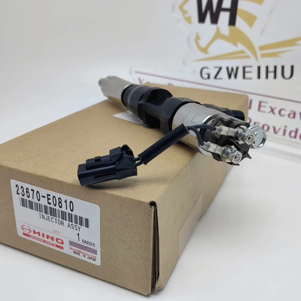 Denso Injectors 095000-6590 095000-6592 095000-6593 J08e Injector for hino Engine