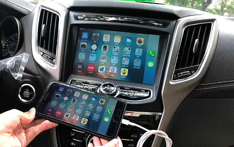  Беспроводной модуль Carplay для Android автомобильный carplay навигационный стереоплеер Основная функция: Apple (беспроводная) auto (Проводная) зеркальная экранная ссылка