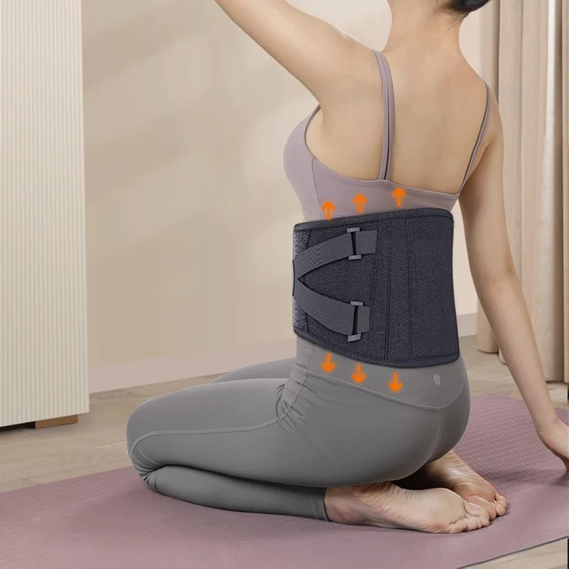 Electric Girls Far Infrared Heating Abdominal Slimming Belt Dysmenorrhea Relief Waist Massage Belt