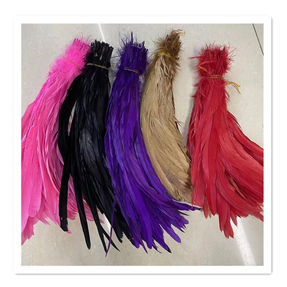 Wholesale   Rooster Tail Feathers for wedding DIY Craft