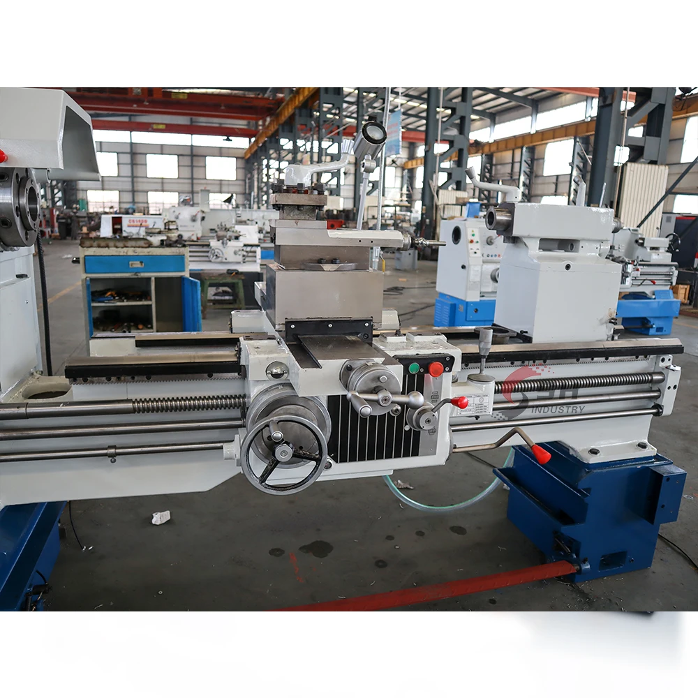 easy operate Body processing conventional lathe machine CA6140 horizontal manual lathe