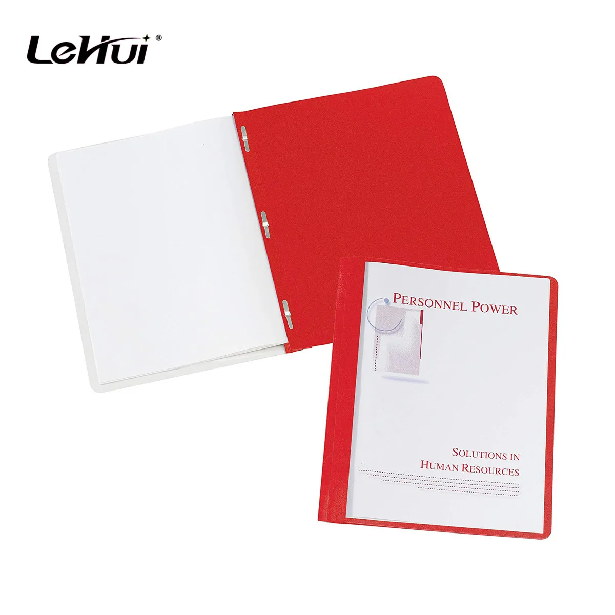 China Ultra Durable Clear Front Report Covers 25 Per Box Poly Back Cover With Fasteners