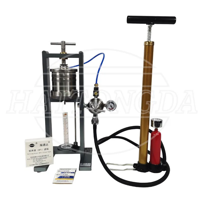 Durable quality laboratories machine ZNS low pressure filter press measure filtration behavior of drilling fluid in oil fields