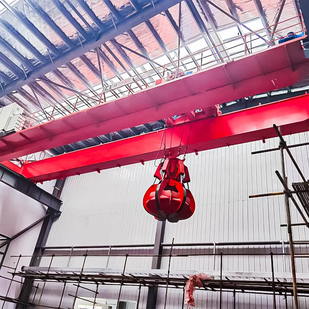 5 Ton Double Girder Overhead Crane for Farm Industries with Core Gear Components