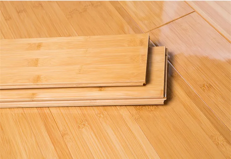 Solid Moso Bamboo Flooring Waterproof Strand Woven in Natural flooring