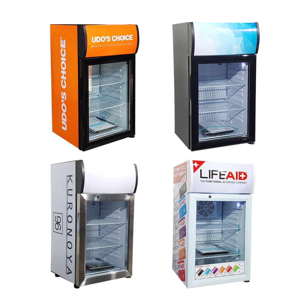 Meisda SC40B 40L Compressor-Equipped Mini Fridge Bar Restaurant Beverage Chiller Display Cooler for Supermarket Use