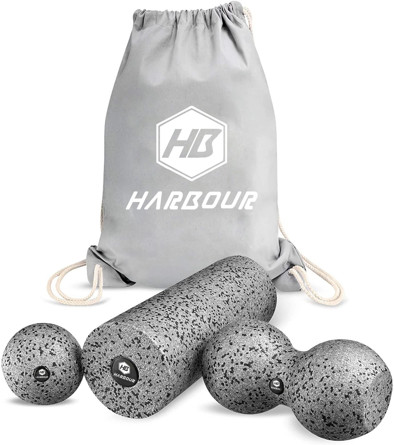 Whole Travel OEM Fitness High-density Round Custom Mini Heated Massage Customized Logo EPP Yoga Foam Roller Set