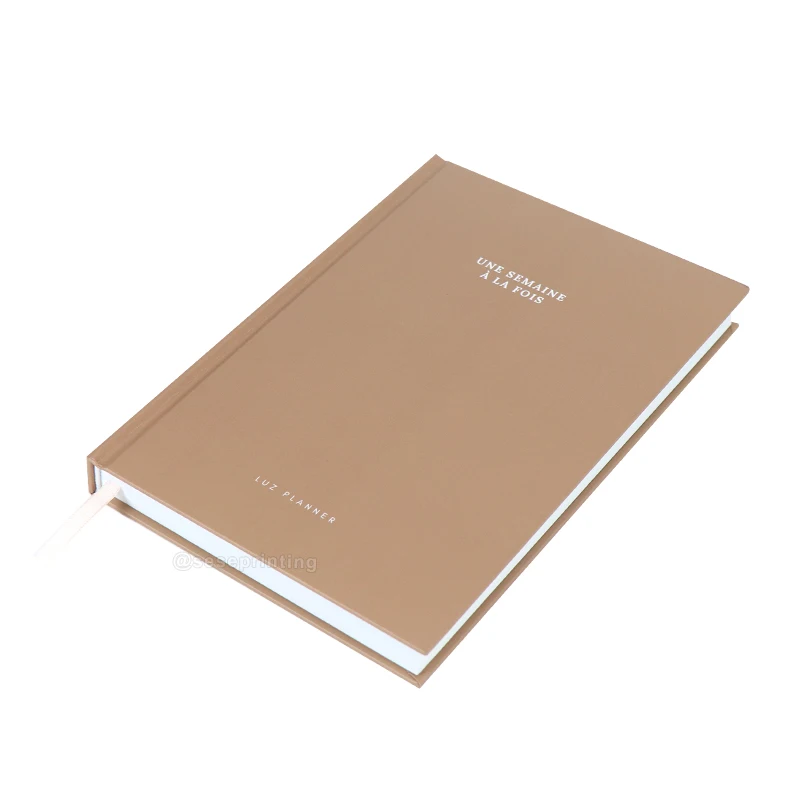 Manufacturing High Quality Personalized Journal Notebook Custom Hardcover Planner Printing