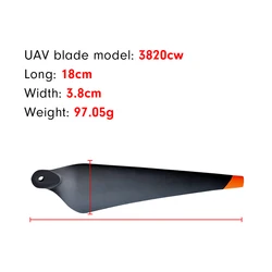 UAV accessories 2170 3390 3820  CW CCW clamp  agricultural drone parts Industry drone propeller