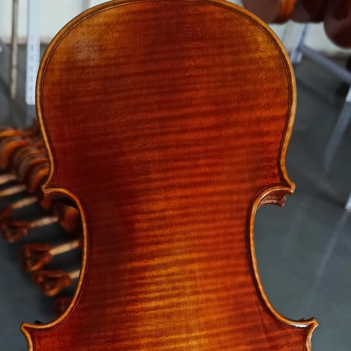 Factory supply European Material flamed Professional 4/4 handmade Violin
