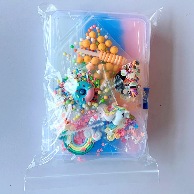 Amazon Hot Sale Sweet Candy DIY  Slime Sea World Crystal Slime
