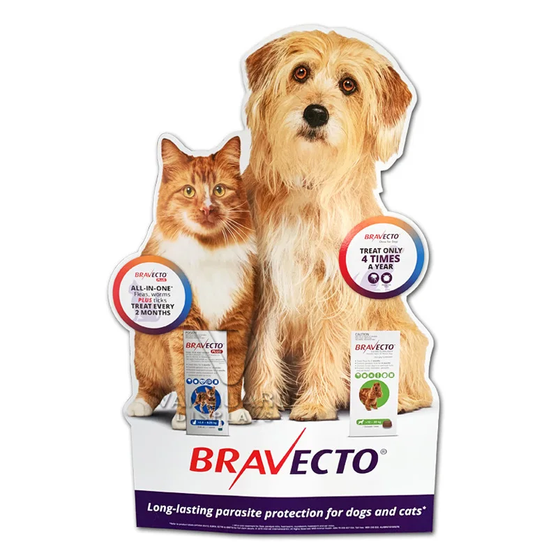 Promotional Movie Life Custom Cardboard Cutout Shape Die Cut Standee Advertising Corrugated Paper