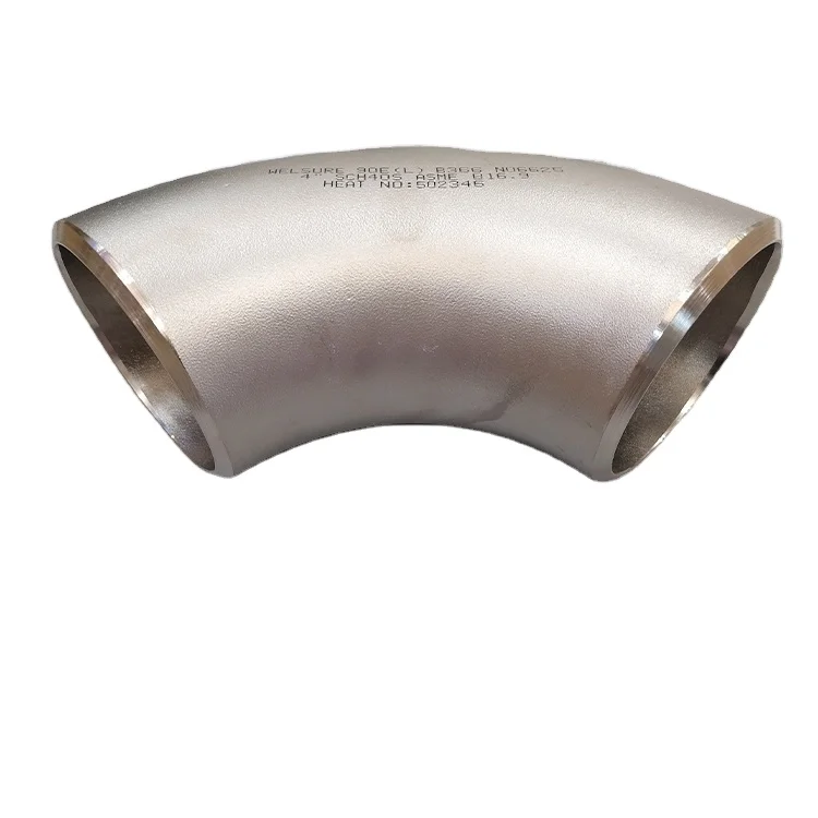 Трубопроводный фитинг из нержавеющей стали ASME B16.9 304L высокого качества с коротким радиусом 90 градусов ковка техника большого диаметра DN1600