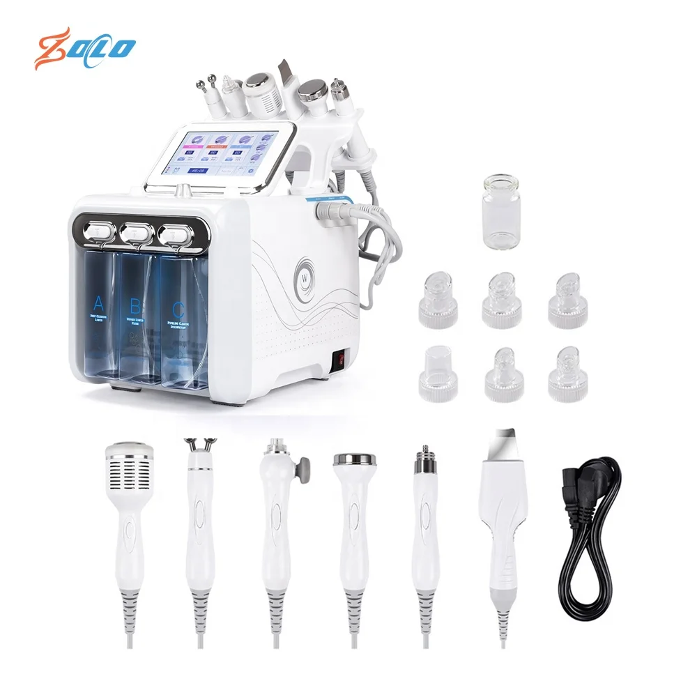 7 in 1 Hydrafaci Dermabrasion Diamond Microdermabrasion Beauty Hydro Aqua Peel Oxylight Hydrafaci Facial Machine