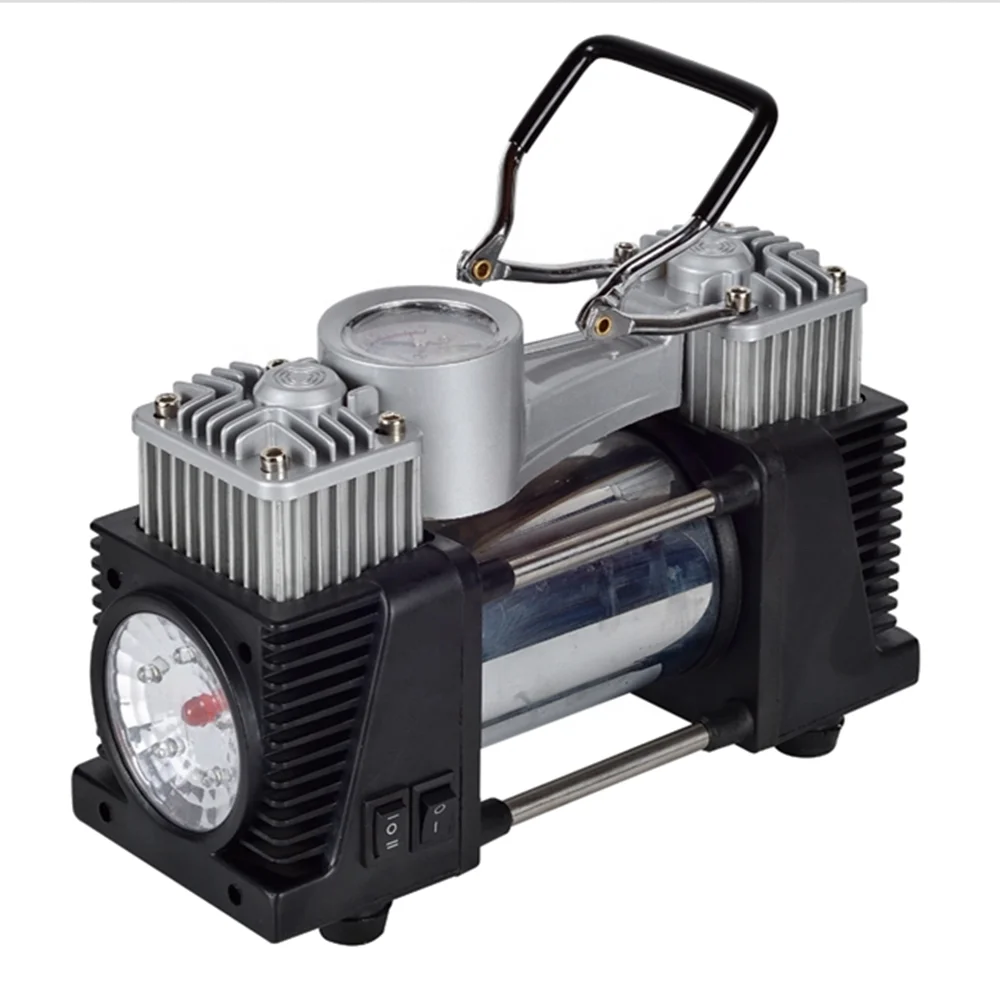 Heavy Duty Portable Air Pump Auto 12V Tire Inflator for Car Truck SUV Bicycle and Other Inflatables