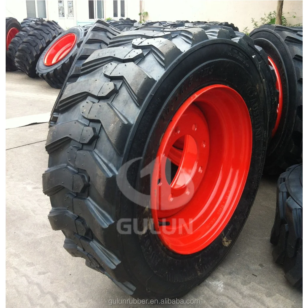Hot sale factory wholesale tires 12-16.5 10-16.5 14-17.5 for used skid steer loader
