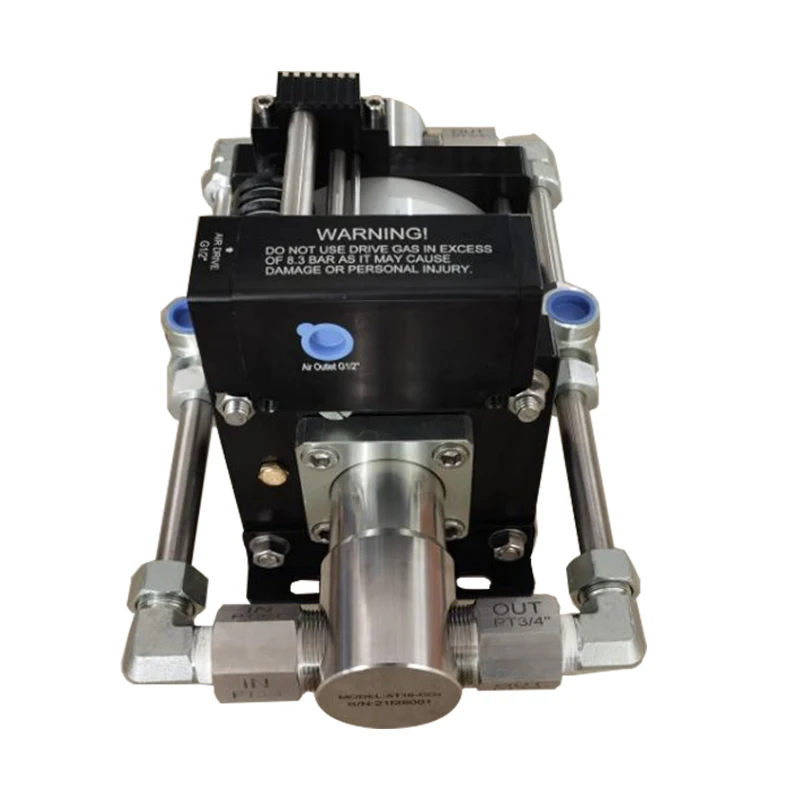 USUN Brand Model: AT16 50- 120 Bar High Flow Double Action Pneumatic Hydro test Pump