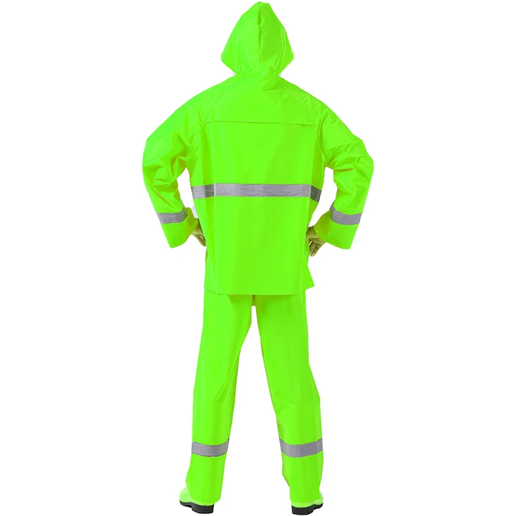 High Performance Short Pants Reflective Strip Raincoat