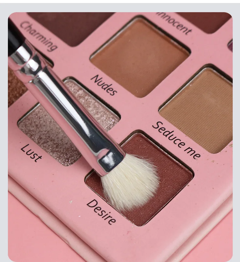 Custom Design Animal Hair Makeup Brush Set Goat Hair Professional Makeup Artist Black Handle 15 Pieces Makeup Brushes