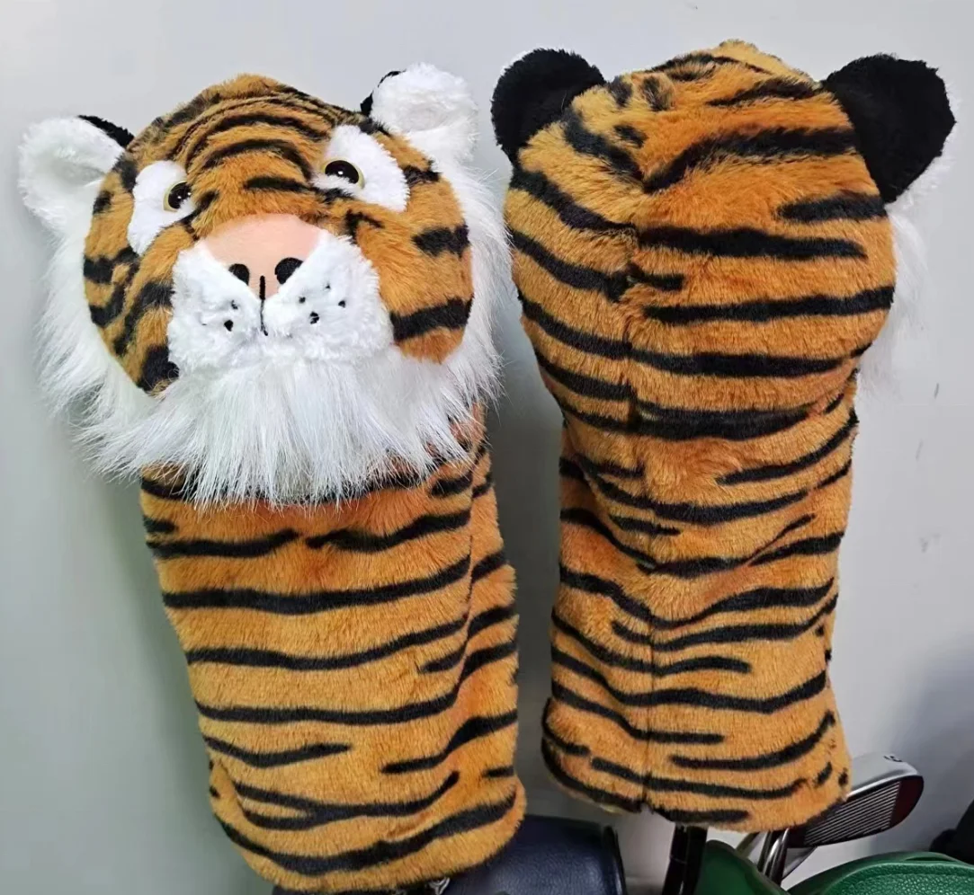 Cute fashion plush golf club set accessories tiger No. 1 wooden club set
