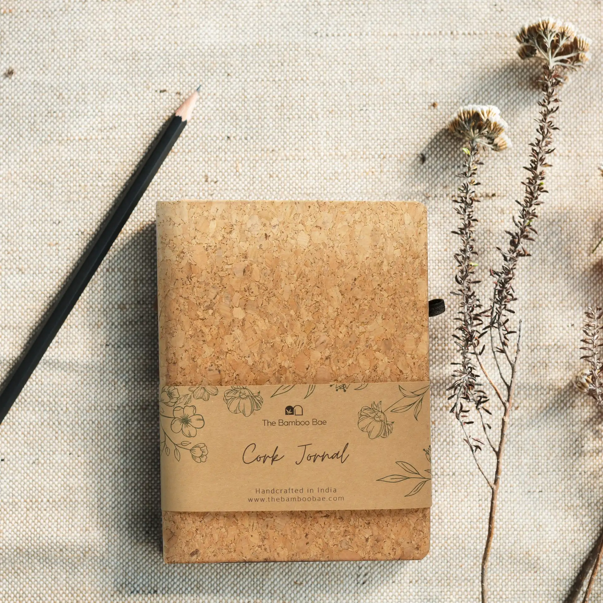 sustainability Cork Diary  Eco friendly Journal Handmade in China Sustainable Cork Notebook  for mum