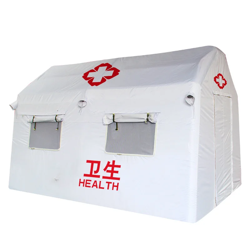 Southeast Asia Waterproof Tsunami Typhoon Earthquake Evacuation Relief Hospital Medical Inflatable Emergency Relief Air Tent