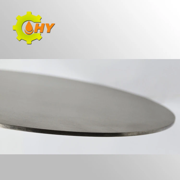 Platinum coated titanium plate