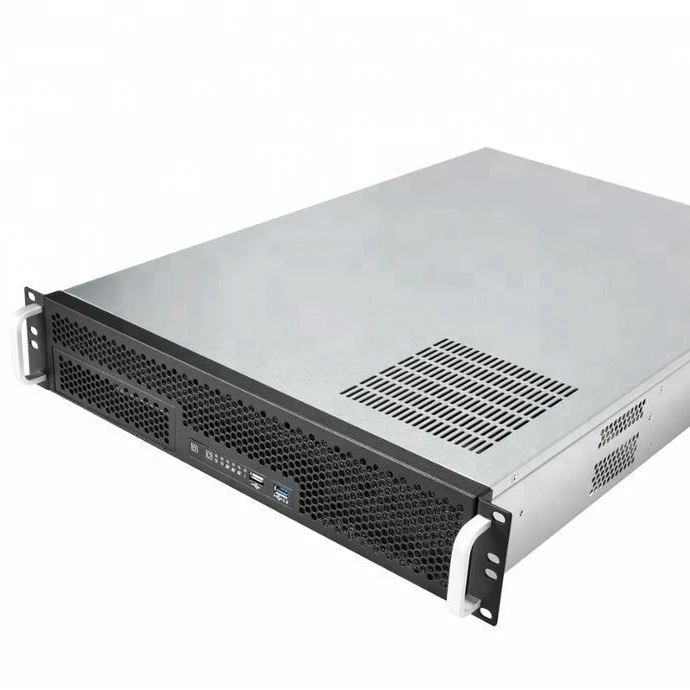 19 inch server case  2u industrial  rackmount chassis 650mm nas storage case