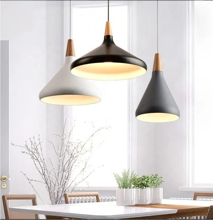 Home Interior Hanging Light Modern Nordic Living Room Ceiling Light Fixture Bedroom Restaurant Kitchen Pendant Light