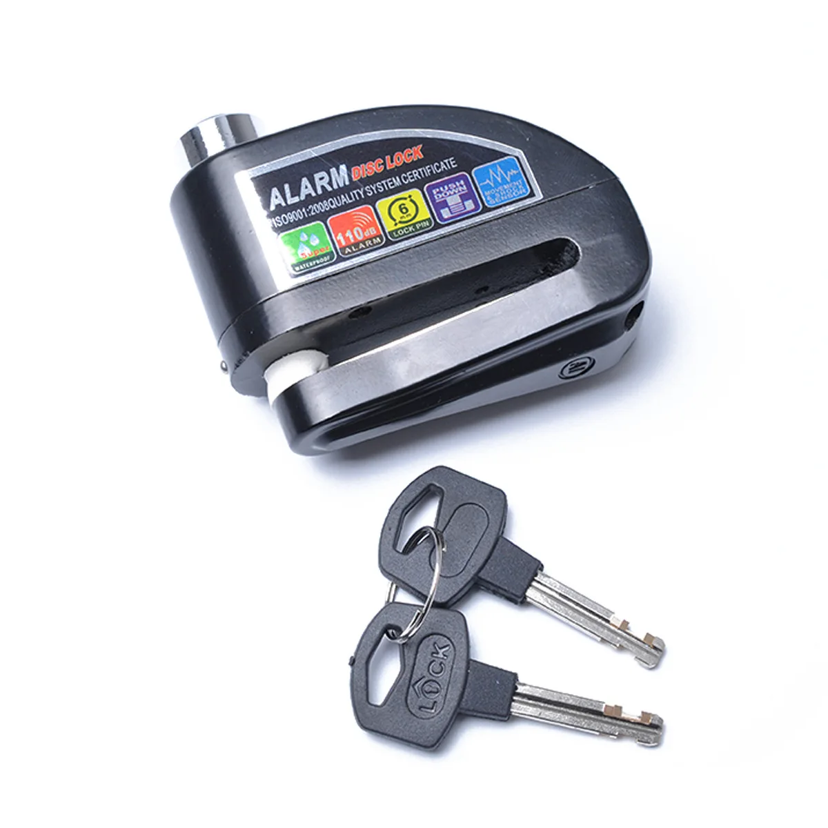 Alarm Disc Brake Lock pick Motorcycle bike Bicycle Anti theft Lock
