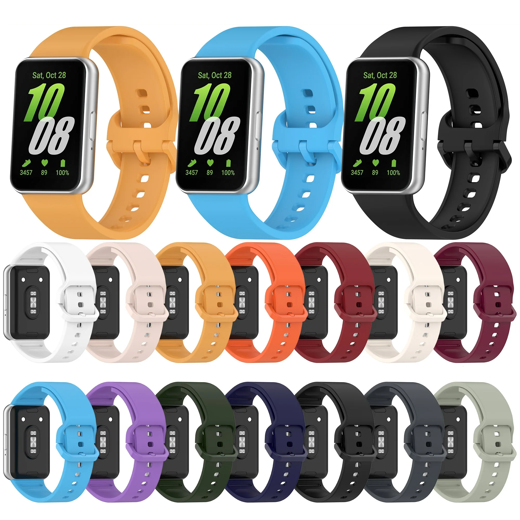 Силиконовый ремешок для Samsung Galaxy Fit 3