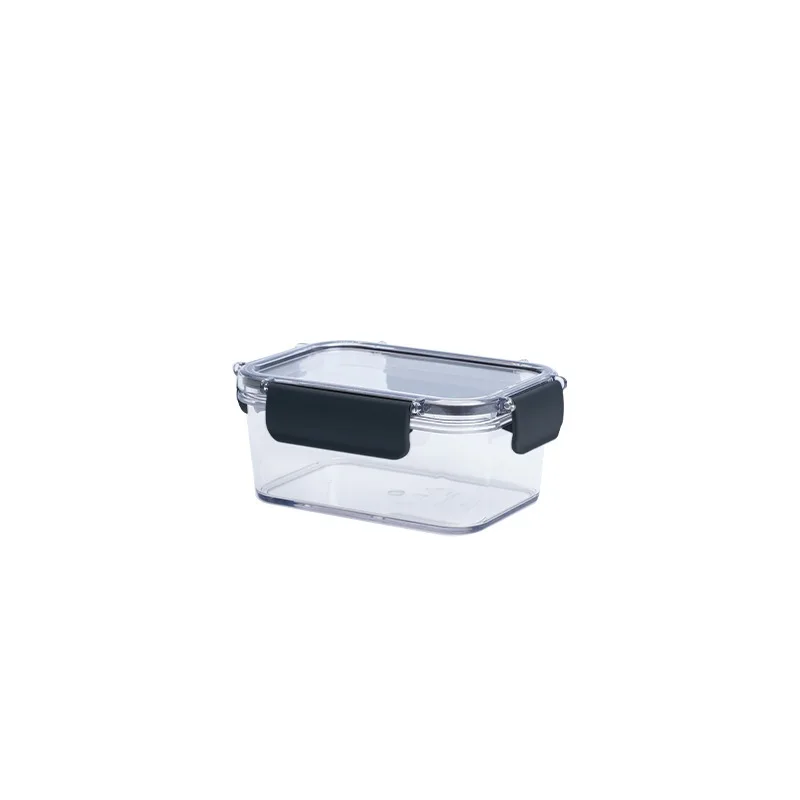 Promotional Transparent Compartment Sealed Food Storage Box kitchen Crisper Plastic Classification Containers
