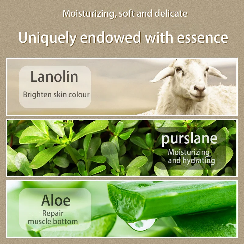 Bulk In Stock Fast Delivery Aloe Vera Deep Moisturizer Lanolin Cream