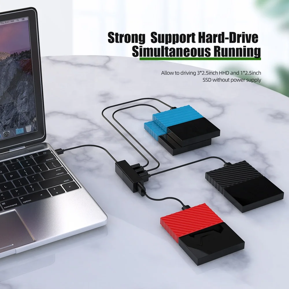  USB-адаптер для ноутбука 7 портов USB 480 2 0