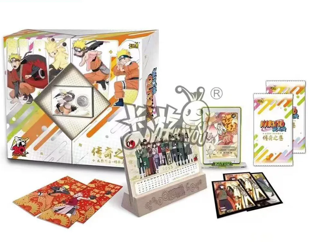 Wholesale 36 / 48 Box Narutoes Cards Box Full Set Kayou Collection Shippuden Soldier Chapter Star Heritage Hokage Card