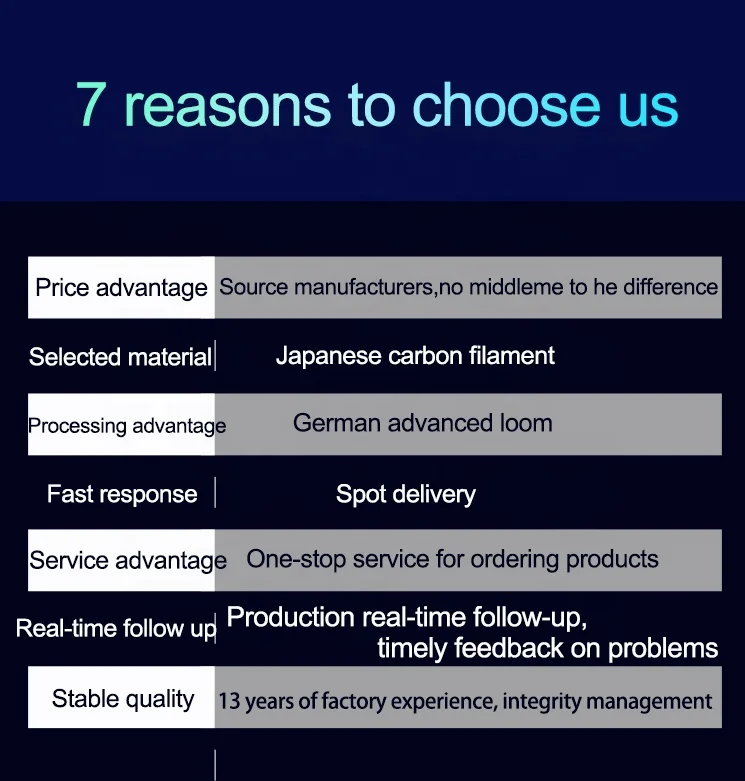 Faultless carbon fiber fabric twill Decorative fiber carbon fabric