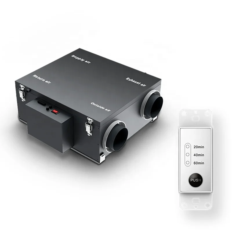 Air Handing Unit ERV Fresh Air Energy Recovery Ventilation System