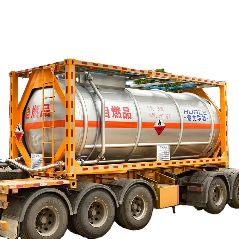 Nitric Acid 98 Industrial Grade ISO tank Container 20ft 40ft